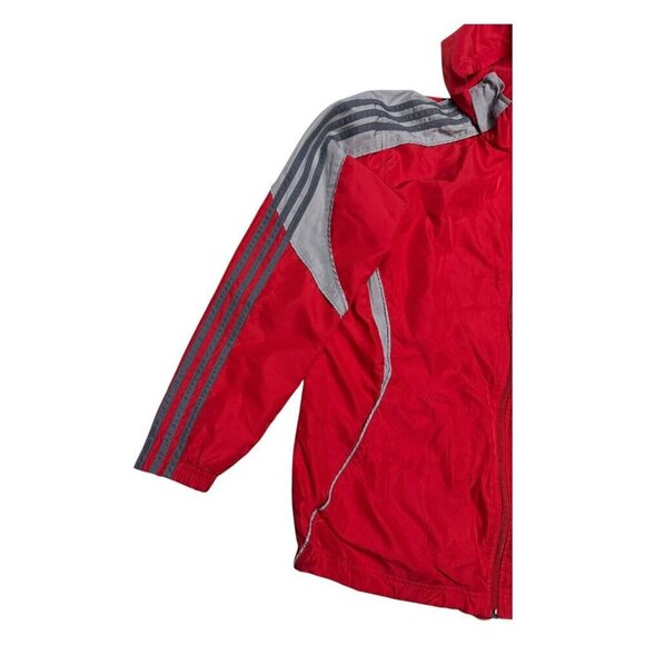 ADIDAS Retro Vintage Y2K 2000s Lightweight Activewear Windbreaker Jacket Medium - Picture 4 of 8
